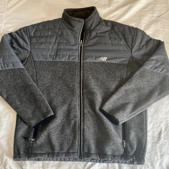 New Balance Other - New Balance | Men's Gray Lightweight Jacket w Pockets and Zipper | Size XL